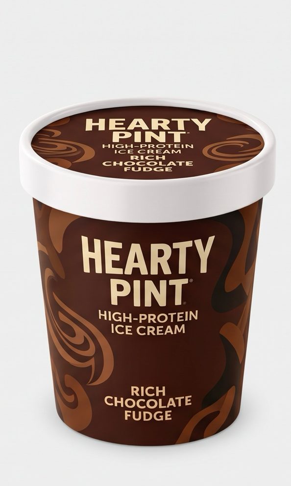 Hearty Pint Rich Chocolate Fudge pint